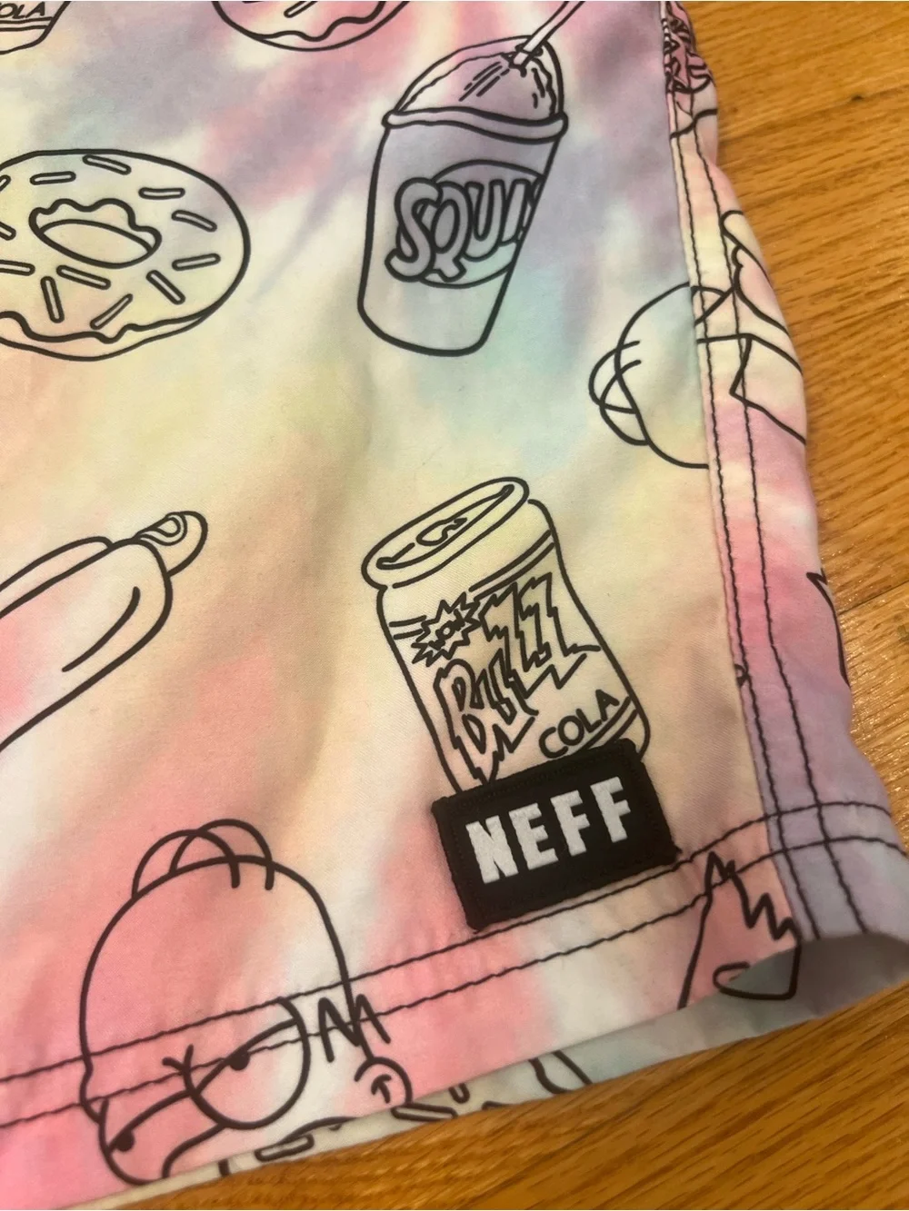 Neff shorts featuring